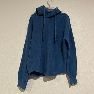Knit hoodie